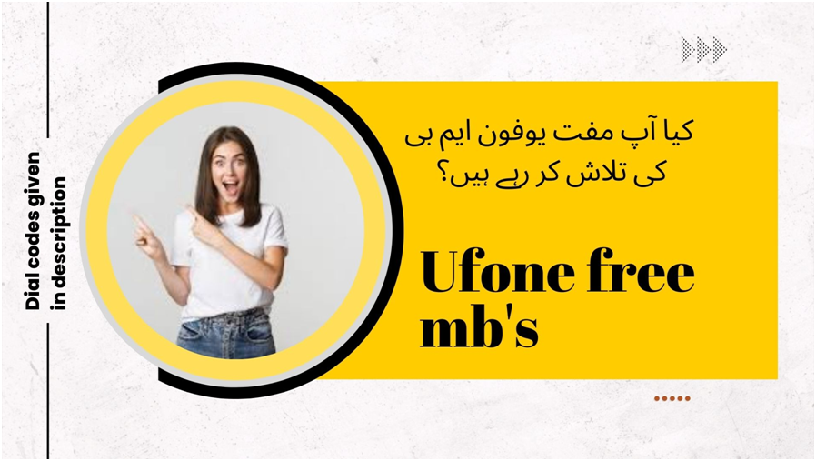 ufone free internet code